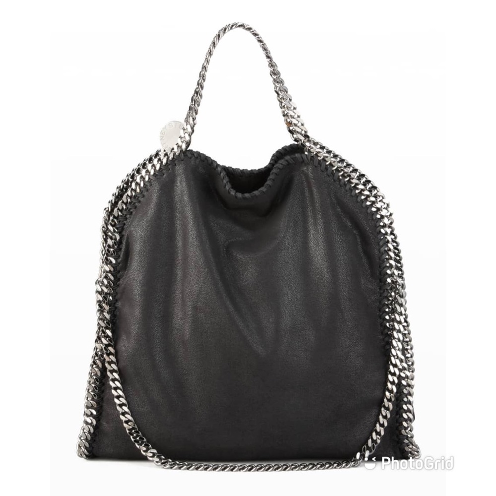Stella McCartney The Falabella medium vegetarian brushed-leather shoulder bag